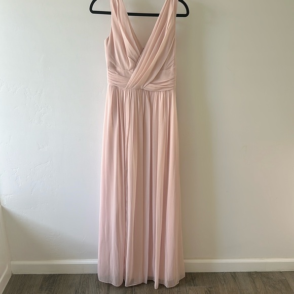 Dessy Collection chiffon dress - Picture 3 of 4